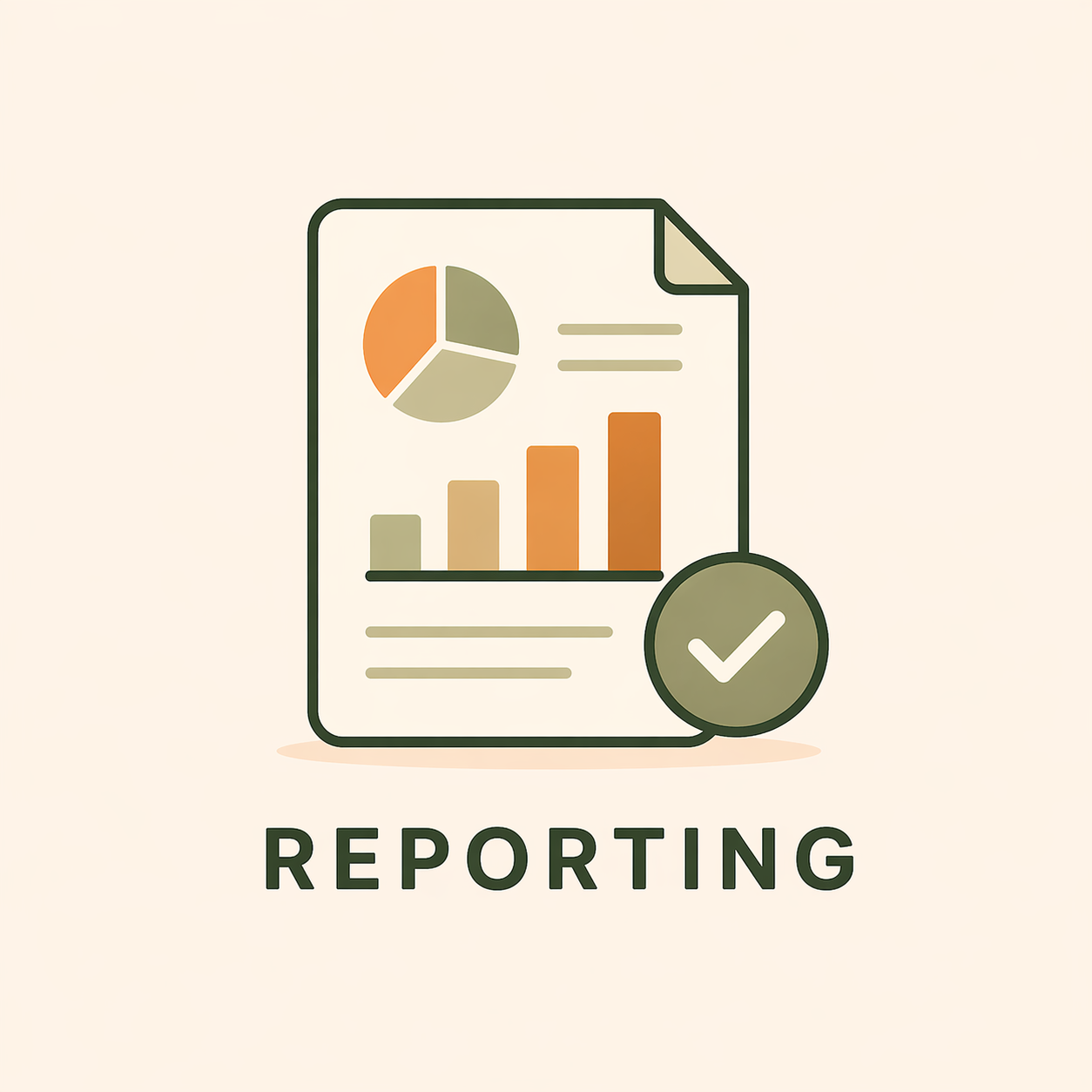 Reporting results workflow